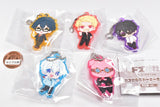 Dozle Corp. Capsule Rubber Keychain School Uniform Ver. [All 5 type set(Full Complete)]