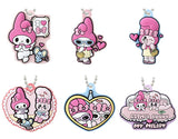Esther Bunny x My Melody Pukkuri Mejirushi Accessory [All 6 type set(Full Complete)]