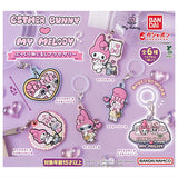 Esther Bunny x My Melody Pukkuri Mejirushi Accessory [All 6 type set(Full Complete)]