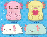 Axolotl Rurunpa Die-Cut Pouch [All 4 type set(Full Complete)]
