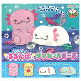 Axolotl Rurunpa Die-Cut Pouch [All 4 type set(Full Complete)]
