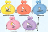 Snoopy Clear Silicone Storage Pouch [All 5 type set (Full Complete)]