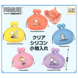 Snoopy Clear Silicone Storage Pouch [All 5 type set (Full Complete)]