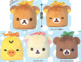 Rilakkuma fuwafuwa face kinchaku Part.2 [All 5 type set(Full Complete)]