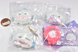 Sanrio Hangyodon Plush Badge Part.2 [All 4 type set(Full Complete)]