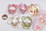 Sanrio Characters Acrylic Keychain Lattekuma Version [All 5 type set(Full Complete)]