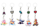 Kirby Air Riders Power Up! Acrylic Charm [All 5 type set (Full Complete)]