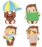 Curious George Hide & Seek Figure Part.2 [All 4 type set (Full Complete)]