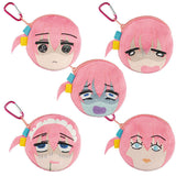 Bocchi the Rock! Bocchichan Ippai Face Pouch [All 5 type set(Full Complete)]