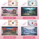 Touken Ranbu ONLINE Landscape Flat Pouch [All 4 type set (Full Complete)]