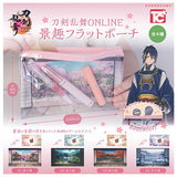 Touken Ranbu ONLINE Landscape Flat Pouch [All 4 type set (Full Complete)]