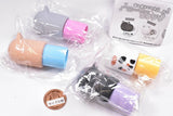Footprints Nyanko Roller stamp [All 4 type set (Full Complete)]