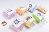 MUZIK TIGER x Sanrio Characters Fuwafuwa Pouch [All 6 type set (Full Complete)]