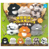 Hamsters stuffed too far into the cheek pouches of Nekohara Shoten stuffed toy [All 6 type set (Full Complete)]