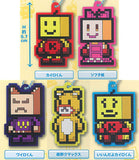 Kairosoft Kairo-kun Rubber Mascot [All 5 type set (Full Complete)]
