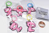 The Naughty Grizzly Gloomy Metal Charm [All 5 type set (Full Complete)]