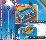 Die-cast! Mini mini Fishing Tackle Mascot Vol.9 [All 5 type set (Full Complete)]