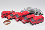 Pocket Tomica Rescue! Fire Vehicle Edition [All 5 type set (Full Complete)]