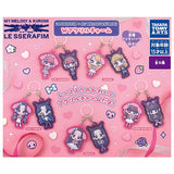 LE SSERAFIM x MY MELODY & KUROMI Double Acrylic Charm [All 5 type set (Full Complete)]