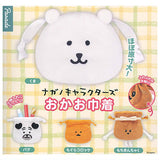 Nagano Characters Face Drawstring Bag [All 4 type set (Full Complete)]