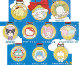 Sanrio Characters Medal-Style Metal Charm [All 10 type set (Full Complete)]
