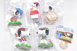 Shaky! Peanuts Bubble Head Doll Part 4 Baseball [All 5 type set (Full Complete)]