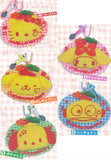 Sanrio Characters narashite pippi! Oto ga naru mascot plush toy Omelet rice design [All 5 type set (Full Complete)]