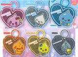 Shizuku-chan Glitter Acrylic Charm [All 6 type set (Full Complete)]