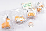 Kogimaruke Mascot Figure Corgi and Great Tit [All 4 type set (Full Complete)]