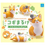 Kogimaruke Mascot Figure Corgi and Great Tit [All 4 type set (Full Complete)]