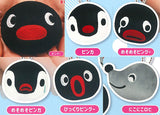 PINGU Plush Mascot Mirror [All 6 type set (Full Complete)]