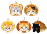 mofusand Pan-nyan plush toy [All 5 type set (Full Complete)]
