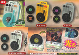 Double Record Playback! Miniature Retro Record Player Mascot remix ver. [All 5 type set (Full Complete)]
