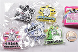 Himokkuma Rubber Mejirushi Charm Jikoshucho mashimashi! Api tsuyome [All 5 type set (Full Complete)]