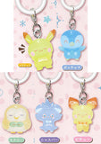 Pokepiece Mejirushi Gacha Mascot [All 5 type set (Full Complete)]