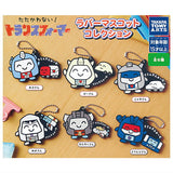 Tatakawanai! Transformers Rubber Mascot Collection [All 6 type set (Full Complete)]