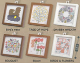 BIRDS' WORDS Frame Keychain [All 6 type set (Full Complete)]