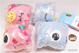 Zawazawamori no Ganko-chan Plush Pet Bottle Holder [All 4 type set (Full Complete)]