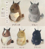 Palm-sized Degu plush toy [All 5 type set (Full Complete)]