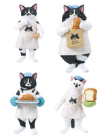 CAT & BAKES 9456 Cat Bakery Figure [All 4 type set (Full Complete