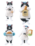 CAT & BAKES 9456 Cat Bakery Figure [All 4 type set (Full Complete)]
