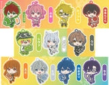 Colorful Peach Mugyumini Capsule Rubber Keychain [All 11 type set (Full Complete)]