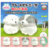 Mucchiri Great Pyrenees plush toy [All 4 type set (Full Complete)]