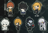 DEATH NOTE Capsule Rubber Keychain [All 7 type set (Full Complete)]