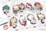 My Hero Academia Miagete Star Capsule Rubber Keychain [All 9 type set (Full Complete)]