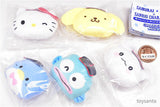 Samurai Japan x Sanrio Characters Plush Badge vol. 1 [All 5 type set (Full Complete)]