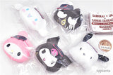 Samurai Japan x Sanrio Characters Plush Badge vol. 2 [All 5 type set (Full Complete)]