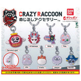 CRAZY RACCOON Mejirushi Accessory [All 8 type set (Full Complete)]