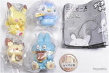 Pokepeace Diner Mascot Keychain [All 4 type set (Full Complete)]