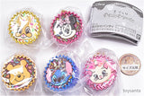 Disney character Handmade chocolate charm [All 5 type set (Full Complete)]